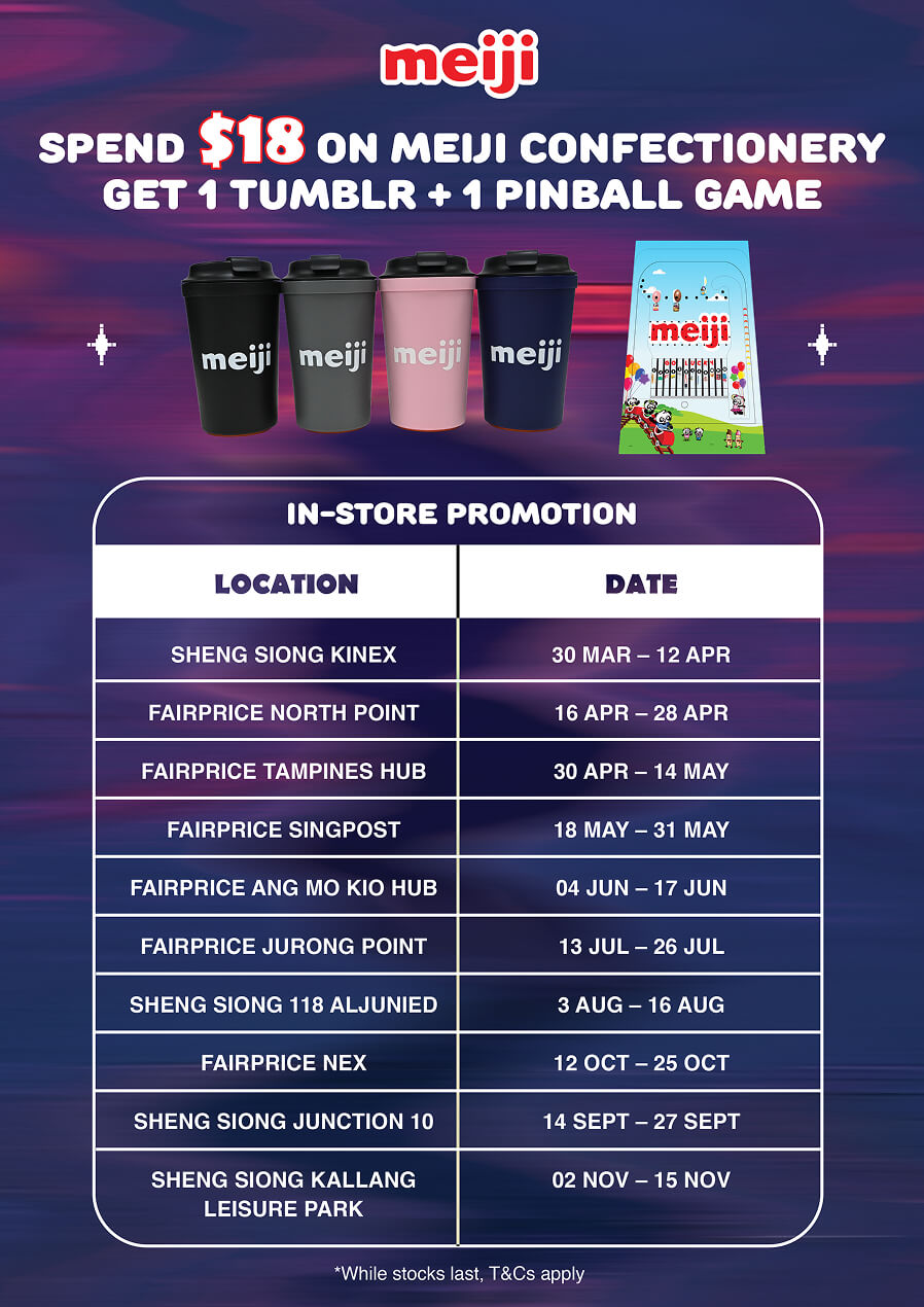 Meiji Instore Event 2026