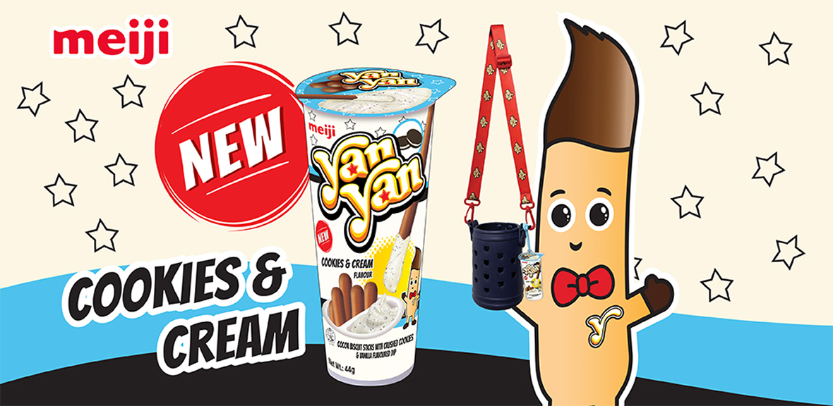 Yan Yan Cookies & Cream In-Store Sampling 2025