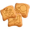 Land PRINTED BISCUITS