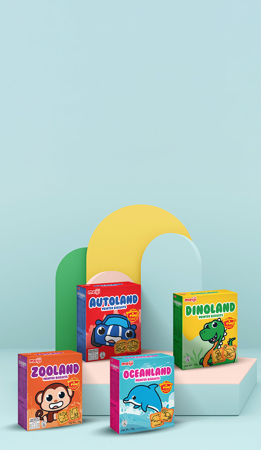 Land Printed Biscuits