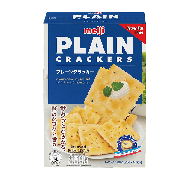 plain crackers